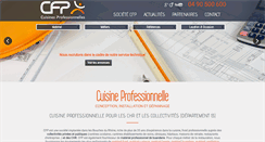 Desktop Screenshot of cuisine-froid-professionnel.com